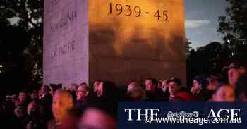 ‘We have to stand strong’: Indigenous elders defiant in face of Nazi hecklers at dawn service