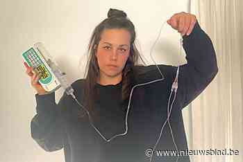 Sara lijdt aan een Primaire Immuundeficiëntie en moet levenslang wekelijks aan een infuus: “Maar de hoop opgeven doe ik nooit”