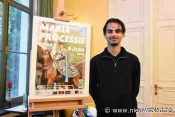 Ook schoonbroer van Remco Evenepoel is een winnaar: Mohamed won affichewedstrijd voor Mariaprocessie
