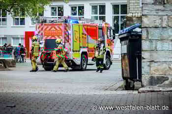Waffeleisen sorgt für Feuerwehreinsatz an der Paderborner Karlschule
