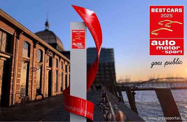auto motor und sport BEST CARS wird erstmals zum Event für alle Autofans: Große Show der Siegermodelle / Ausstellung mit Live-Programm beim Hamburger Hafengeburtstag