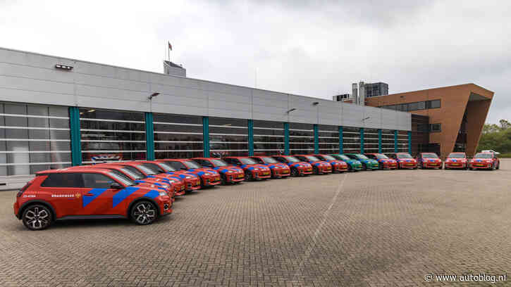 Brandweer gaat elektrisch met de Renault 5