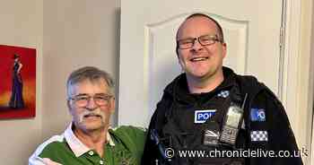 Durham police officer's quick action helps save life of 75-year-old who suffered stroke