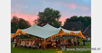 Openlucht Landgoeddiner met bio- en streekproducten