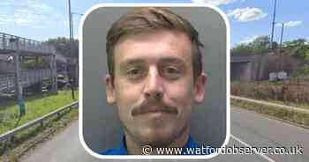 Knifepoint car thief who terrorised A405 drivers after crash jailed