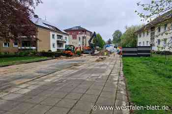 Wasserrohrbruch in der Koblenzer Straße