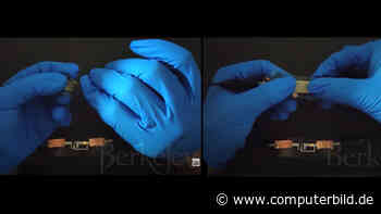 Fast unzerstörbar: Innovativer Akku lässt sich biegen und durchstechen