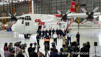 CAL FIRE unveils second C-130 wildfire tanker