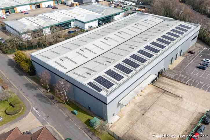 Rooftop solar PV installed at Southampton estate