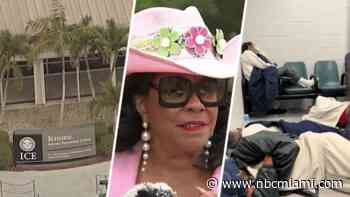 U.S. Rep. Frederica Wilson tours Krome Detention Center, claims ‘they took people out'