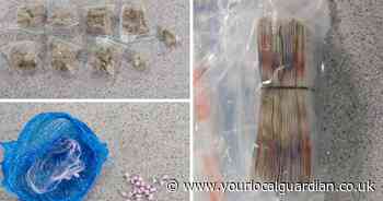 Four arrested in Croydon after zombie knife, cash and drugs found