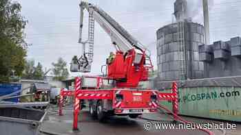 Brand in silo van Welmac in Zutendaal: “Werken maandag hervat”