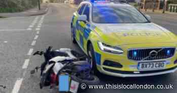 Two 16-year-olds arrested after police ram ‘stolen’ moped in Greenwich