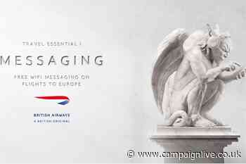 British Airways reimagines classical statues to show travel perks