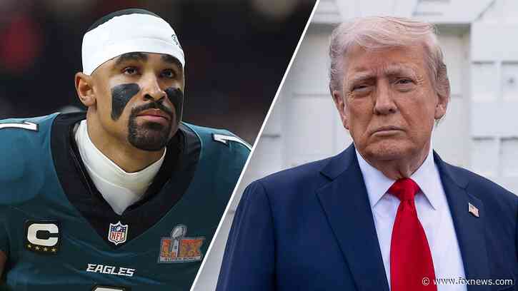 Jalen Hurts mum on plans to visit White House for Eagles' Super Bowl celebration