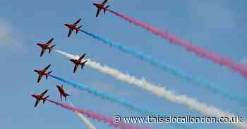 REVEALED: When and where RAF aircraft will fly over east London for VE Day