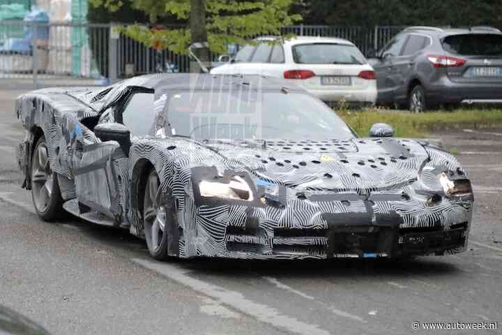 Ferrari 296 ‘VS’ is vermomd als Nissan