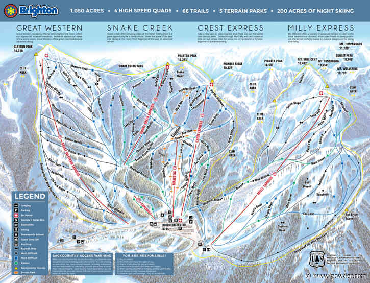 Utah Resort Giving Away Full Size Trail Map to Lucky Winner
