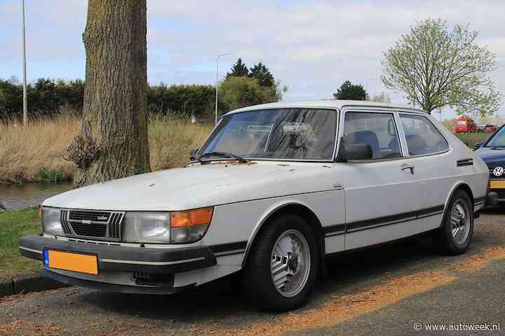 Deze Saab 900 heeft een overtuigende vermomming - In het wild