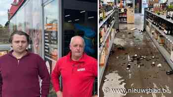 Man met hamer filmt hoe hij honderden flessen stukslaat in Bornemse drankenhandel: “Ik verstopte me in het toilet”