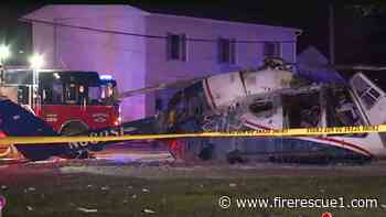 Ill. medevac crew injured when helicopter crashes, burns during training