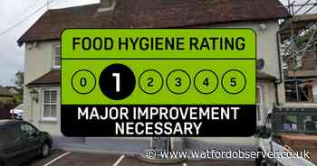 Long-standing pub 'disappointed' after 1/5 food hygiene rating