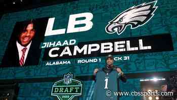 Eagles draft picks 2025: Jihaad Campbell much more than a LB, and Vic Fangio plans to maximize his potential