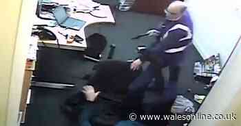 Video shows shocking moment headteacher attacks assistant head in jealous love rage