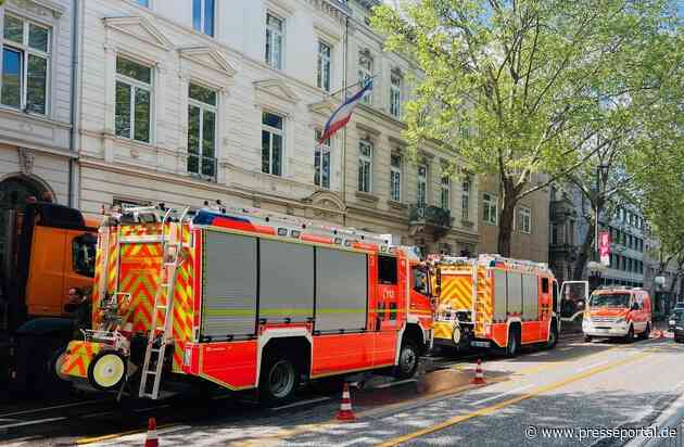 FW-BN: Rauchentwicklung auf Parkdeck des Stadthauses - Wasserschaden in der Gronau.