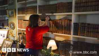 Volunteers protect thousands of historic books