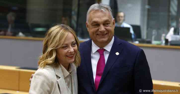 Funerali del Papa, Meloni ha ricevuto a Palazzo Chigi il primo ministro Orban