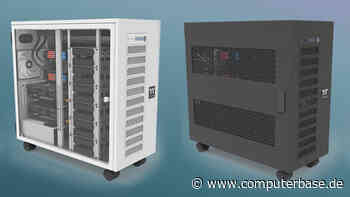 Thermaltake AX500 & AX700: Workstation-Gehäuse denken an Festplatten und KI