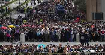 Papst Franziskus: Liveticker aus Rom - Aufbahrung beendet