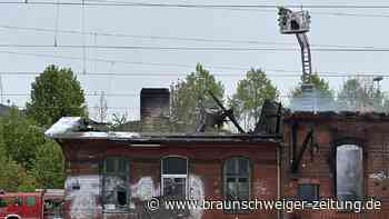 Großbrand Bahnhof Helmstedt: „Zum Glück glimpflich verlaufen“