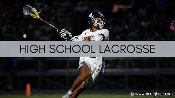 CIF-SS boys lacrosse playoffs: First-round schedule for all divisions