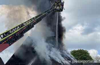 FW-SE: Feuer zerstört Wohnhaus in Henstedt-Ulzburg