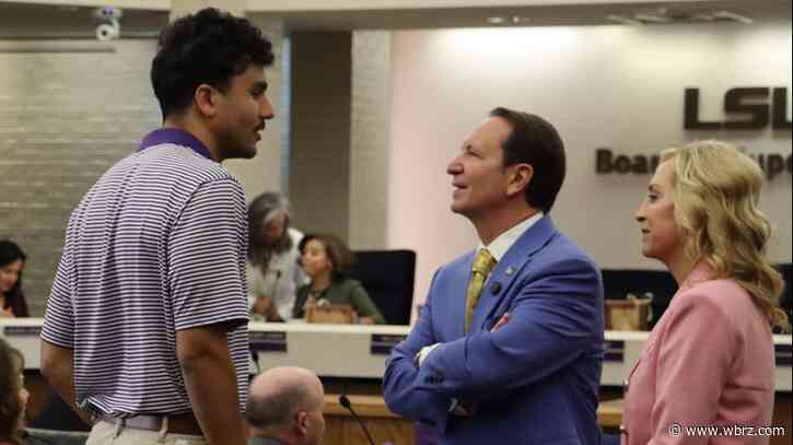Gov. Landry, LSU Board give scholarships to siblings of Baton Rouge native Bourbon Street attack victim
