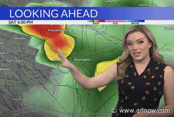 Video: Rain in the forecast for Arlington this weekend