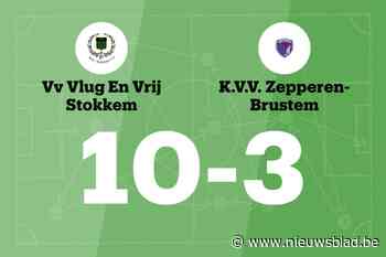 Weergaloze Verlaek leidt Stokkem langs Zepperen-Brustem