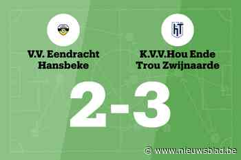 HT Zwijnaarde wint wedstrijd tegen Eendracht Hansbeke