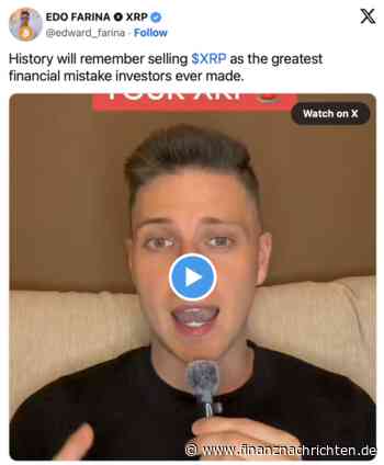 XRP-Marktanalyse: Warum Experten jetzt vom Verkauf abraten