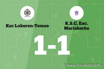 KSC Lokeren-Temse en Excelsior Mariakerke delen de punten