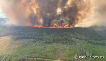 Warm, windy weather pushing wildfire risk higher across Alberta