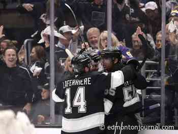 Kings centre Quinton Byfield turning into legit two-way power forward