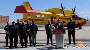 Manitoba spending $80M on 3 new water bombers to fight forest fires