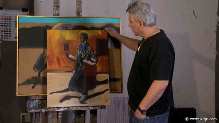 USPS unveils new stamps featuring Cochiti Pueblo artist’s work at Gathering of Nations