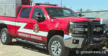 Fire trucks stolen in southern Alberta, man facing several charges