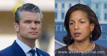 'Changes Are Needed': Pete Hegseth Just Officially Booted Susan Rice from the Pentagon