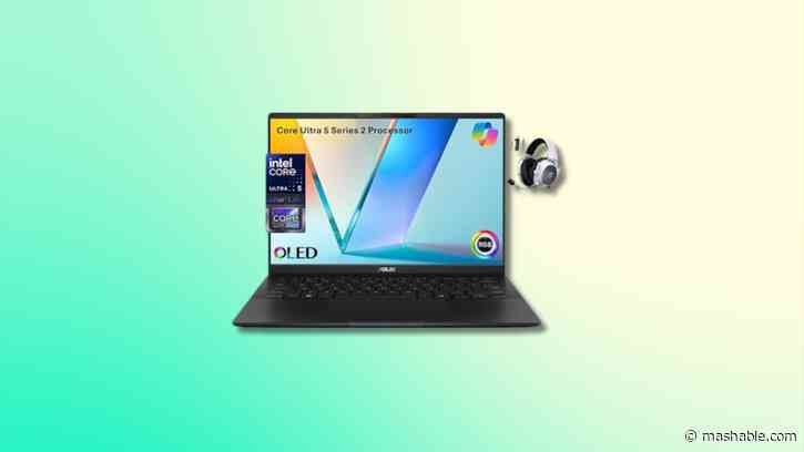 Save over $100 on this stacked ASUS Vivobook S 14 and headset bundle