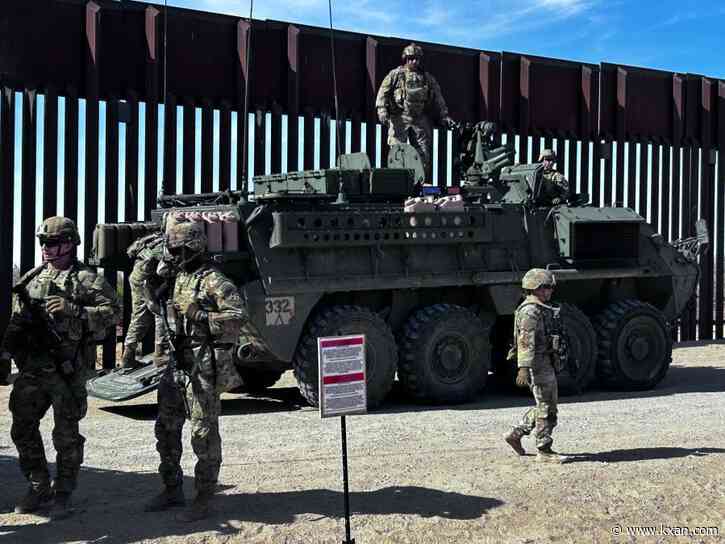 Defense secretary visits border, highlights efforts at enforcement